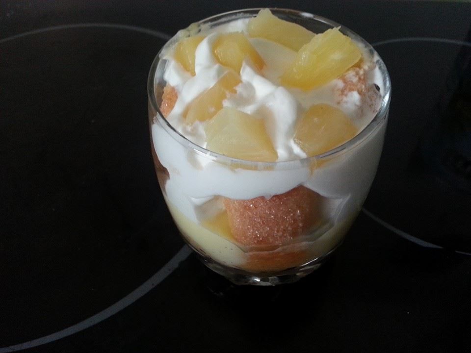 Tiramisu / Charlotte à l'ananas