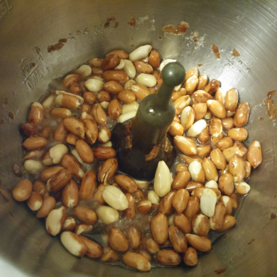 Cacahuètes grillées au Companion (amandes ou noisettes)