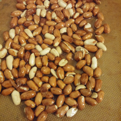 Cacahuètes grillées au Companion (amandes ou noisettes)