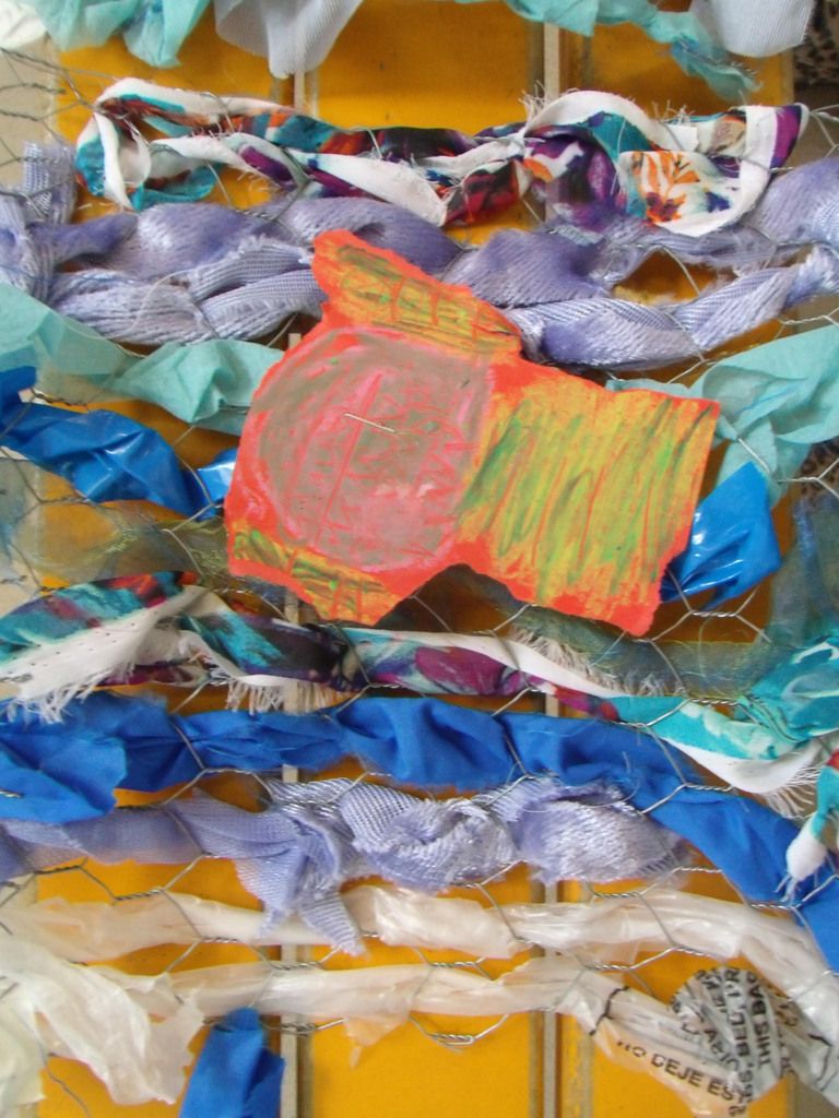 Poissons à la craie grasse.