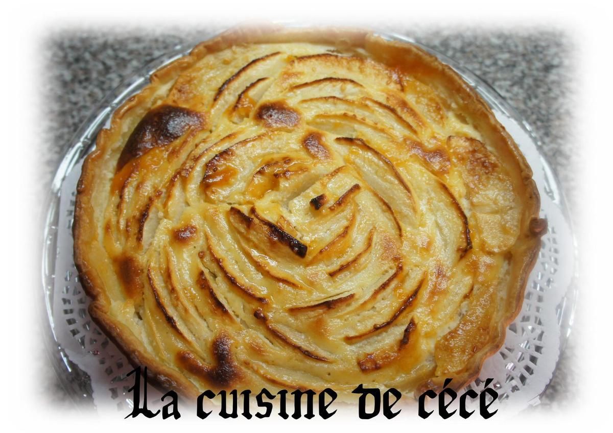 Tarte Aux Pommes Normande La Cuisine De Cece