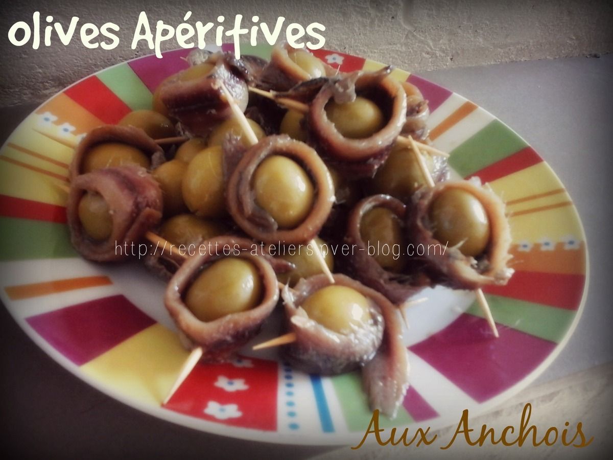 Olives Apéritives Aux Anchois Les Recettes de Virgin