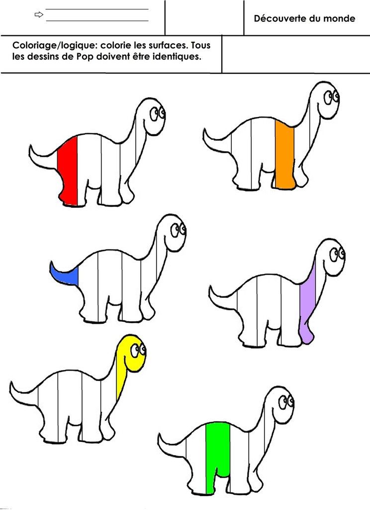 Coloriage Code Maternelle Moyenne Section
