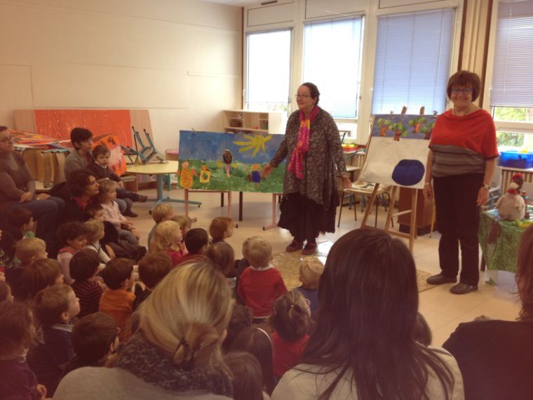 Intervention en crèche - Cie CONT'en L'AIR