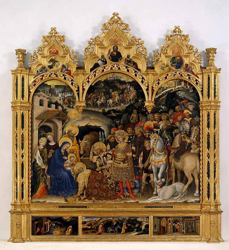 Adoration des Mages - 1423  - Gentile da Fabriano Massi
