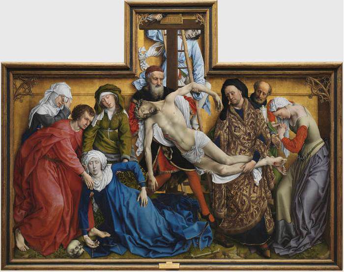 La descente de croix - Roger Van der Weyden - vers 1435 