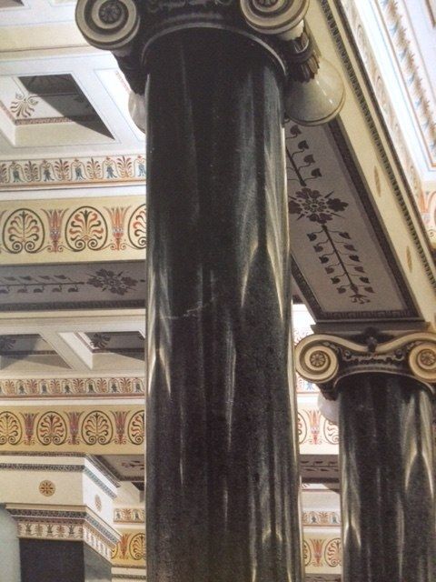 Saint Petersbourg -L’Ermitage - la salle des vingt colonnes