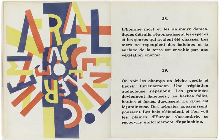 La fin du monde filmée par l'Ange Notre-Dame de Blaise Cendrars et Léger Fernand