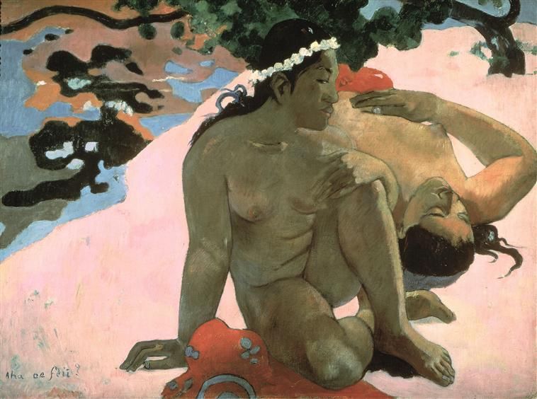 Femmes de Tahiti ou Sur la plage