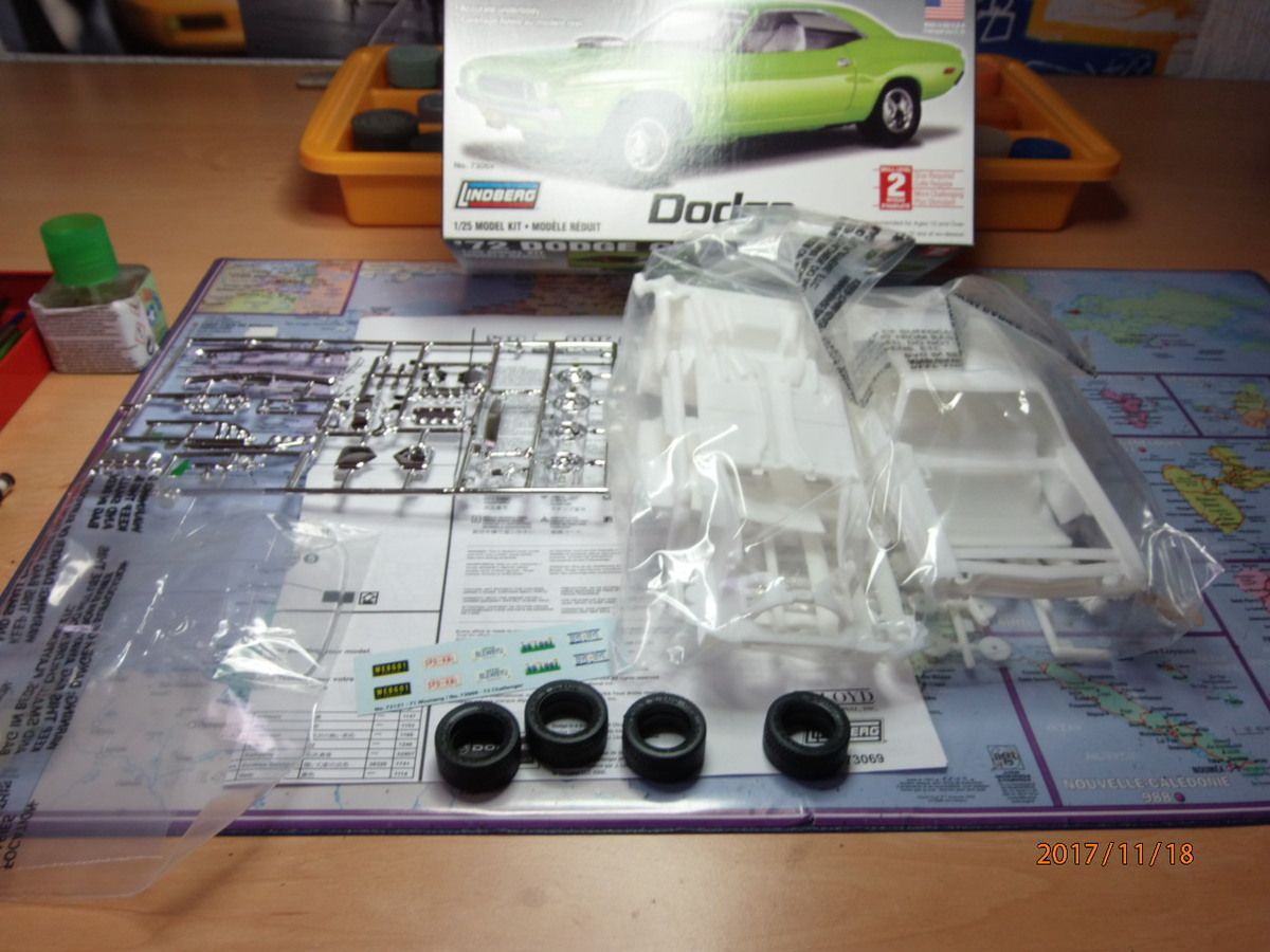 maquette dodge challenger