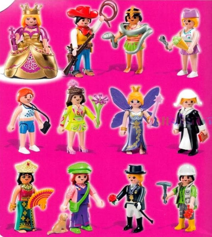 Figures série 7 fille - Mon monde Playmobil