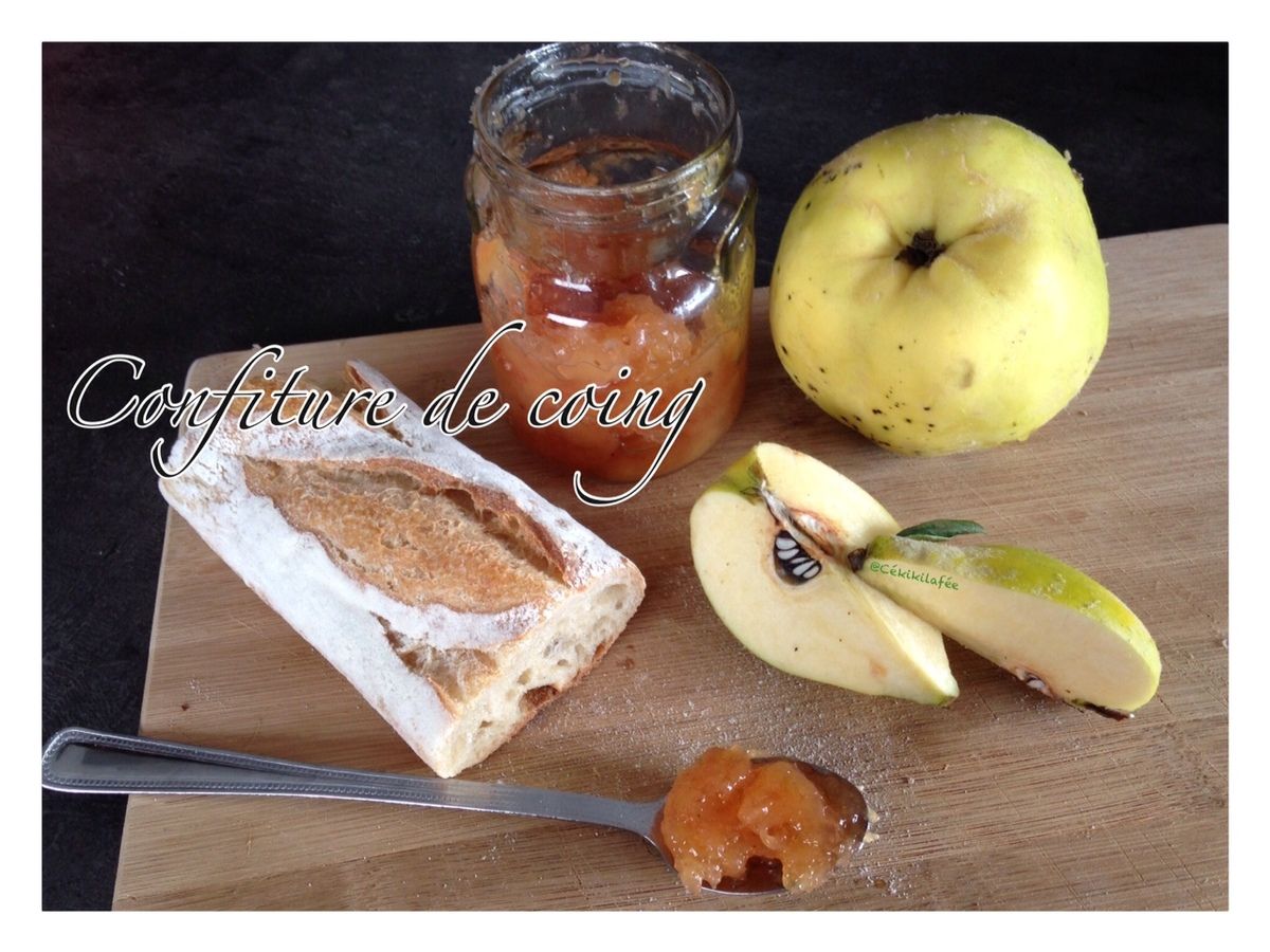 Confiture de coing -