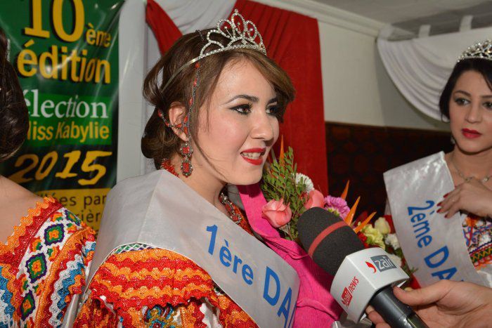 OUAZINE Dahbia Miss Kabylie 2015