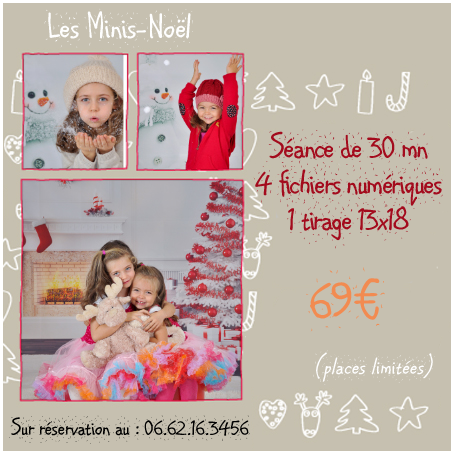 Minis-Séancesphotos thème Noël Castres Revel Albi