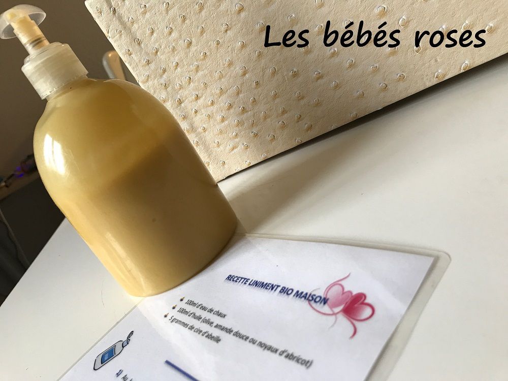 Recette liniment maison - bio & écolo - Les bébés Roses