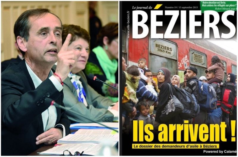 robert ménard et l'affiche deg