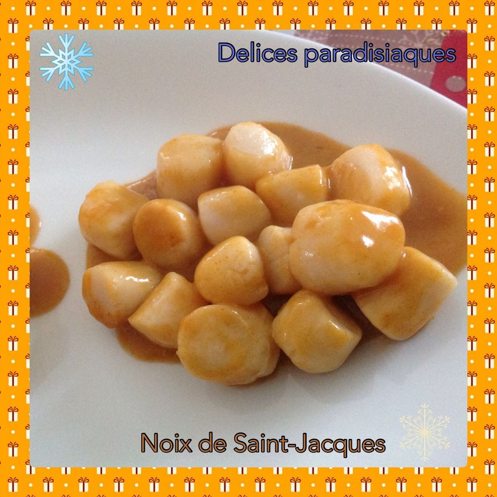 Noix de saintjacques à l'armoricaine, purée au beaufort Le blog de