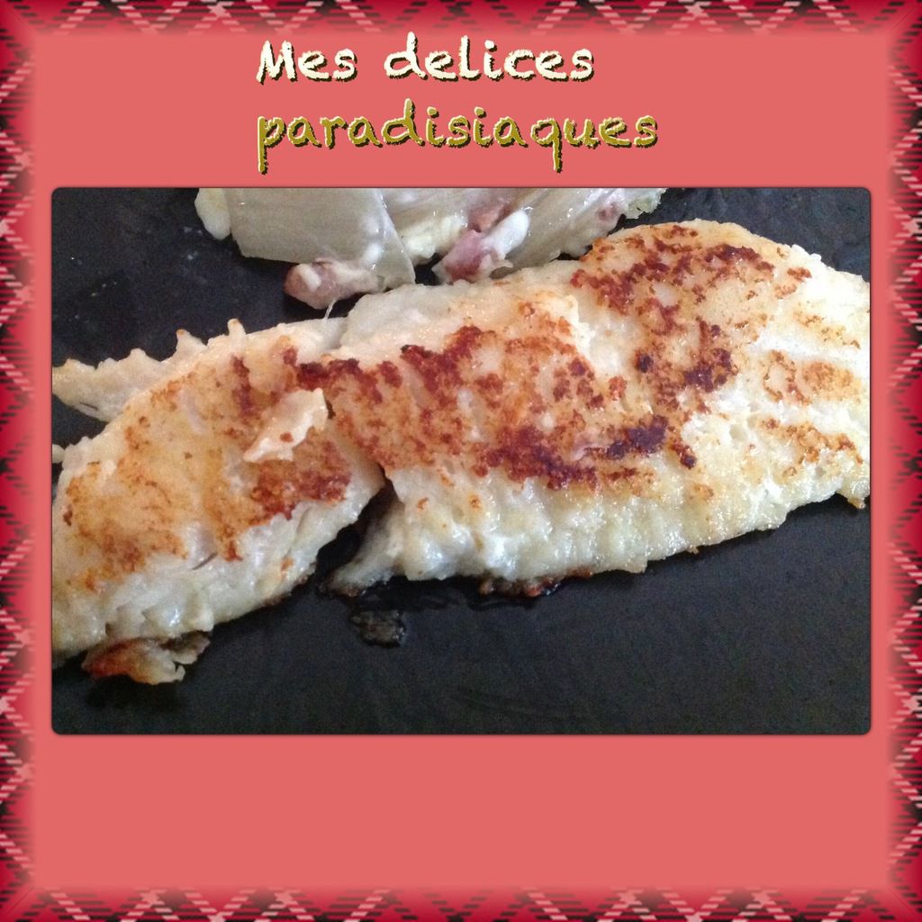 Filet d'églefins poêlé - Le blog de mesdelicesparadisiaques.over-blog.com