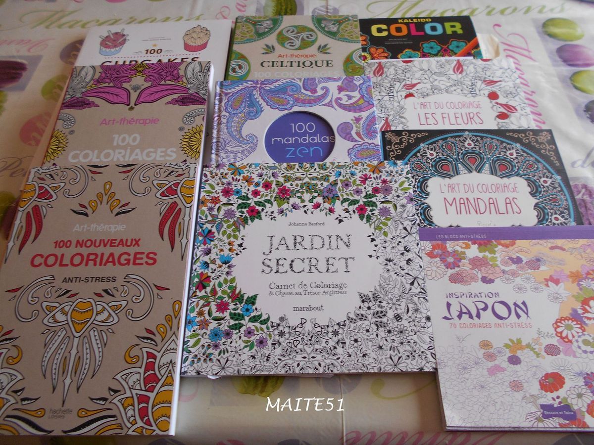 Mes albums de coloriages