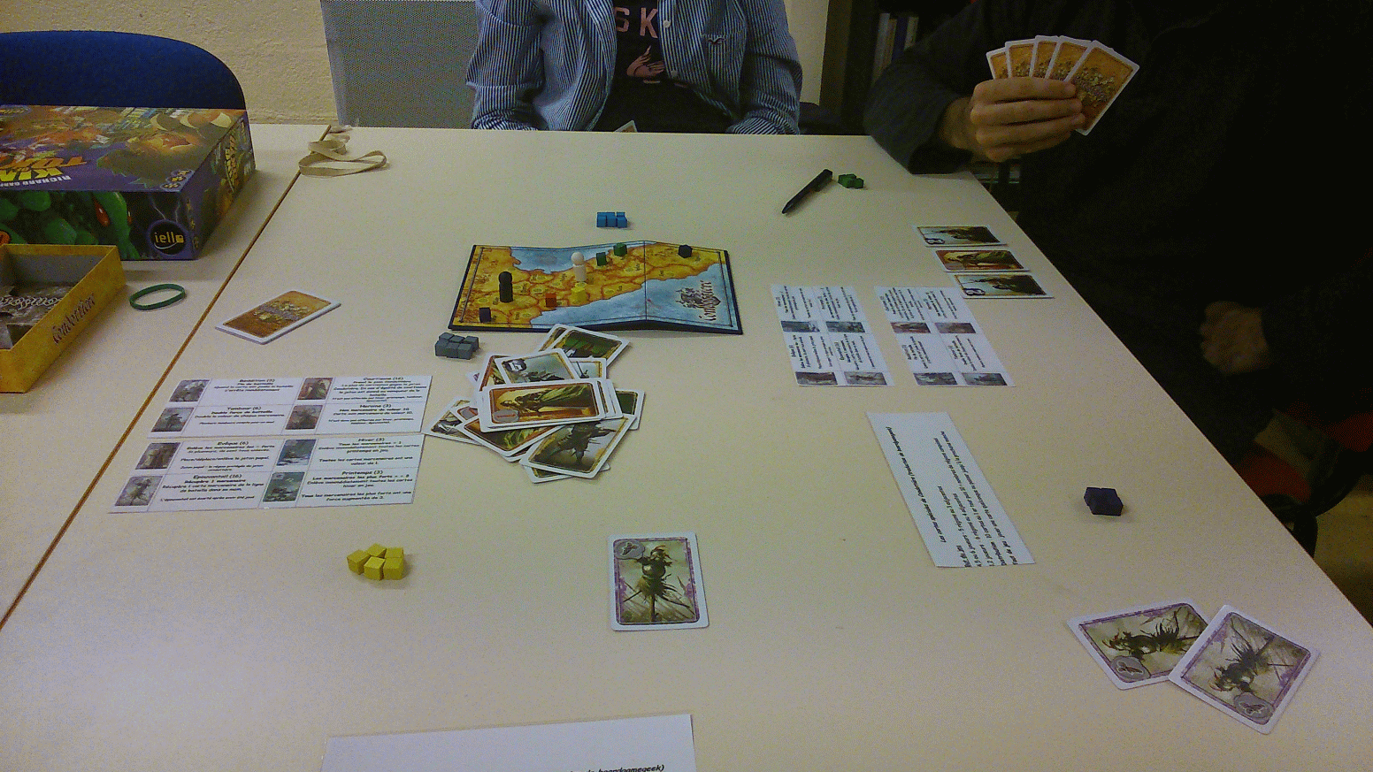 La soirée jeux du 3 octobre 2014