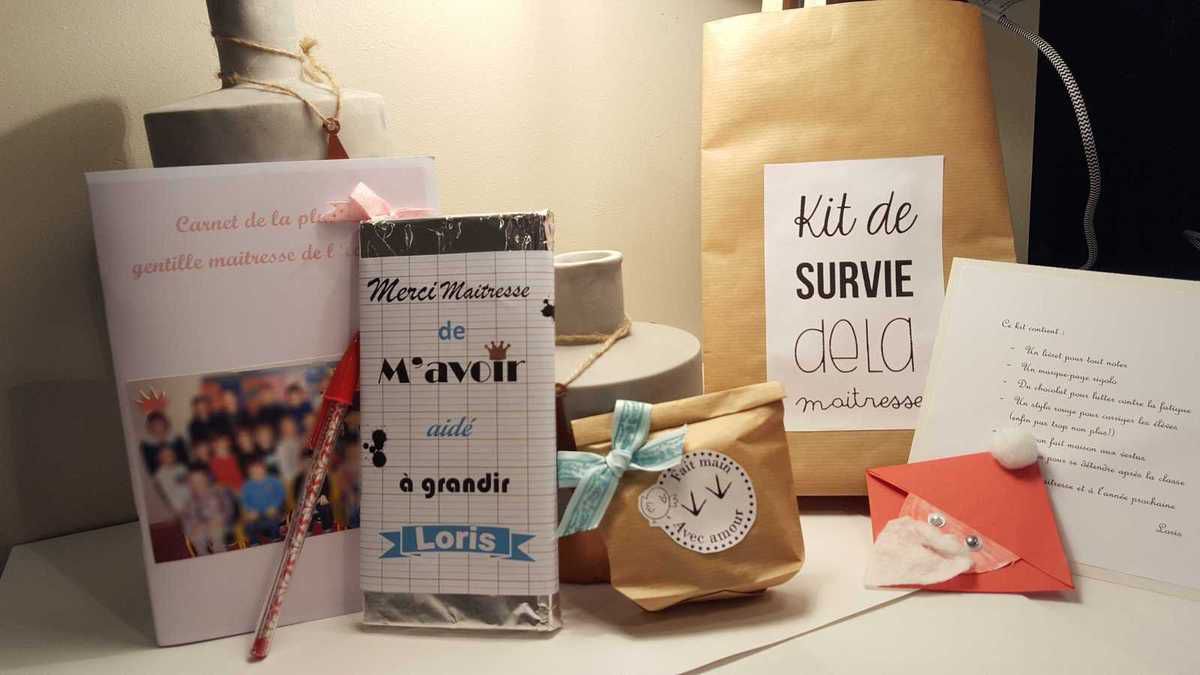 Idée Cadeau N°5: Un kit de survie pour la maîtresse - LCDC