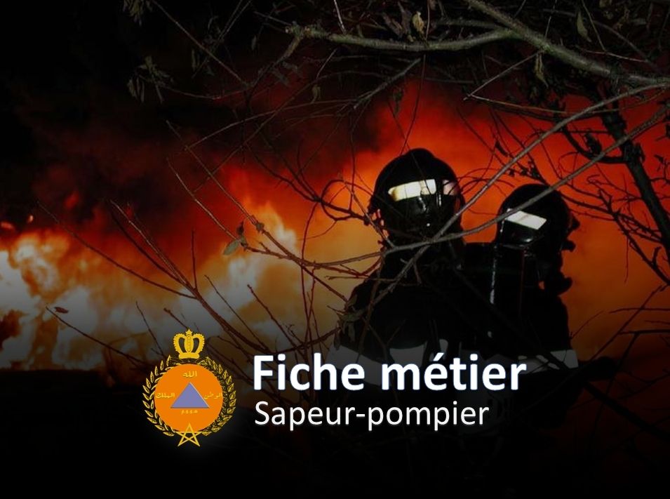 Fiche metier sapeur-pompier