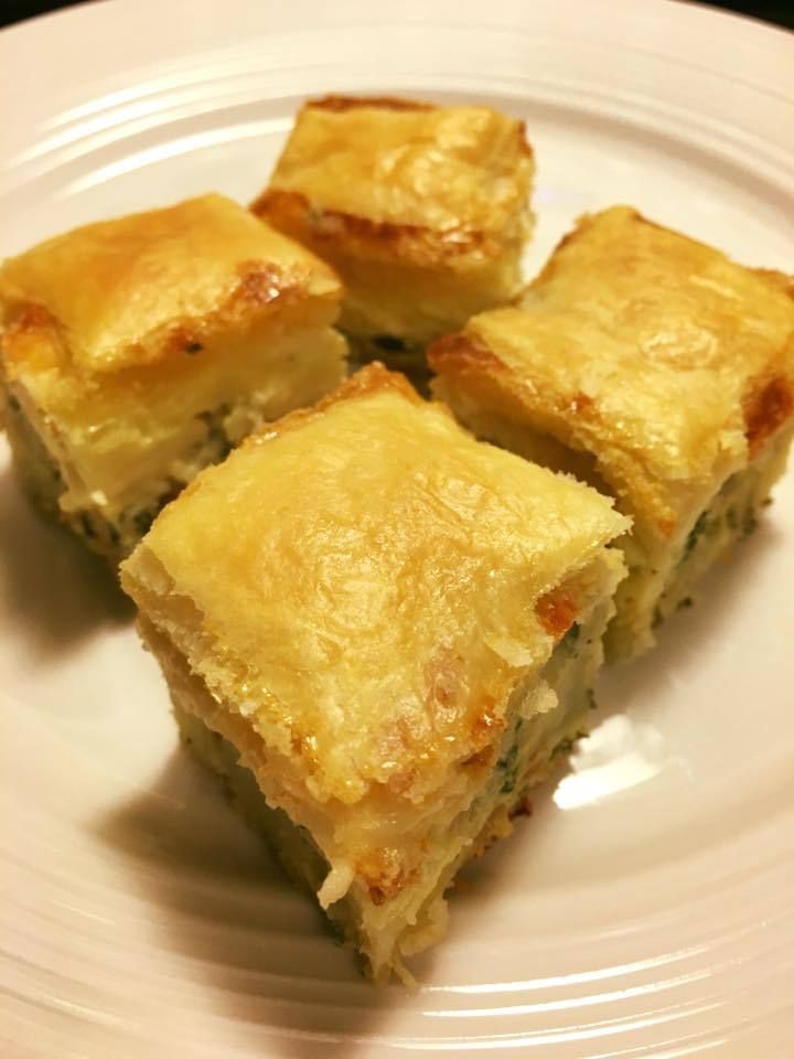 Tarte couverte feuilletée au poulet