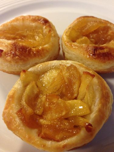 Tartelettes aux pommes caramélisées