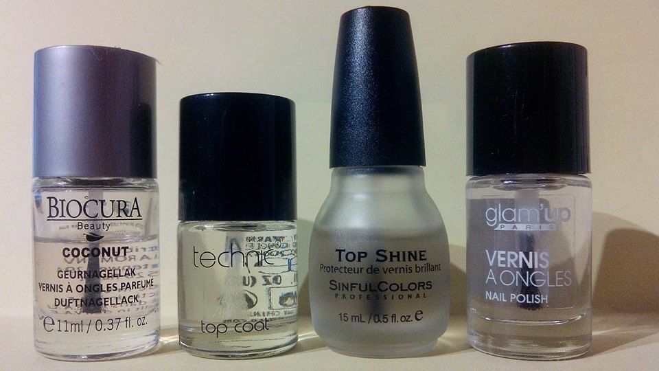 Le top coat! Le nail art, plus qu