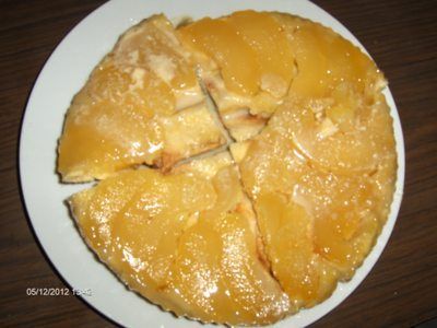 Tarte Tatin Sauce Au Cidre De Cyril Lignac Lesrecettesdesalombo