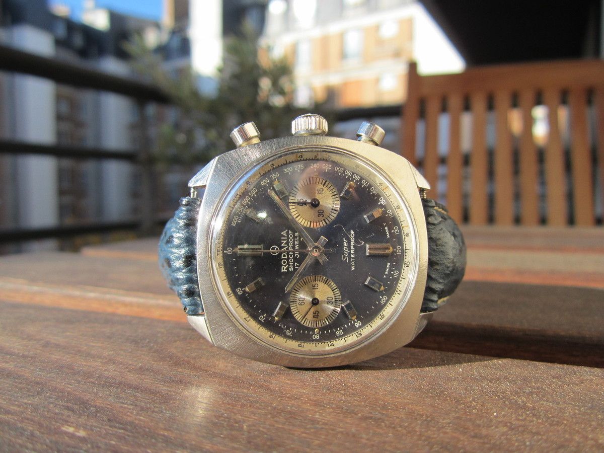 Montre rodania chronographe new arrivals