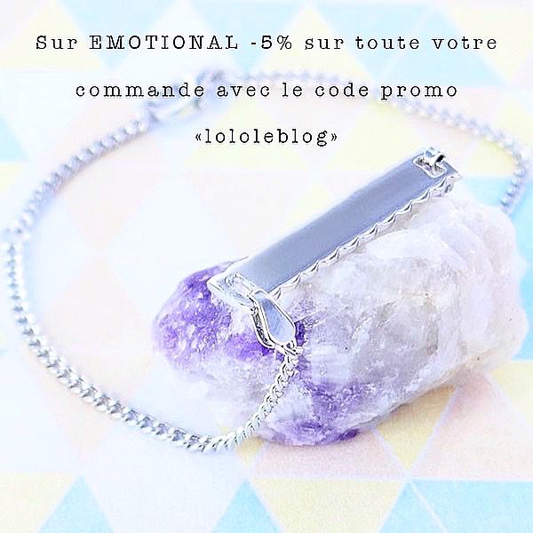 Emotional - Bijoux personnalisés à petits prix - Lolo Leblog