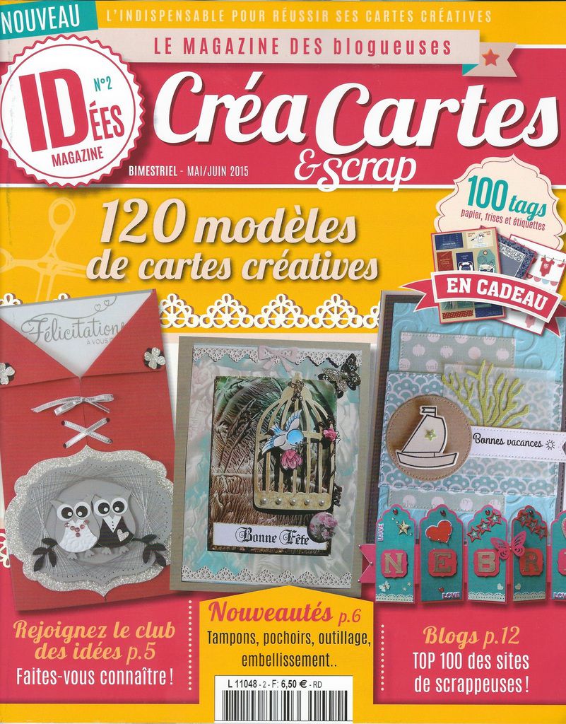 Idées Magazine N°2 Créa Cartes &amp; Scrap 