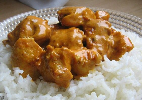 POULET TANDOORI A LA CRÈME