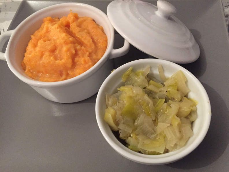 PUREE DE CAROTTES au kitchenaid ET FONDU DE POIREAUX