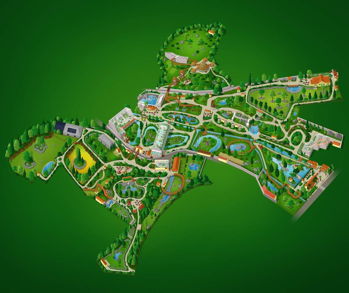 Plan du Zoo de Beauval - Stivo