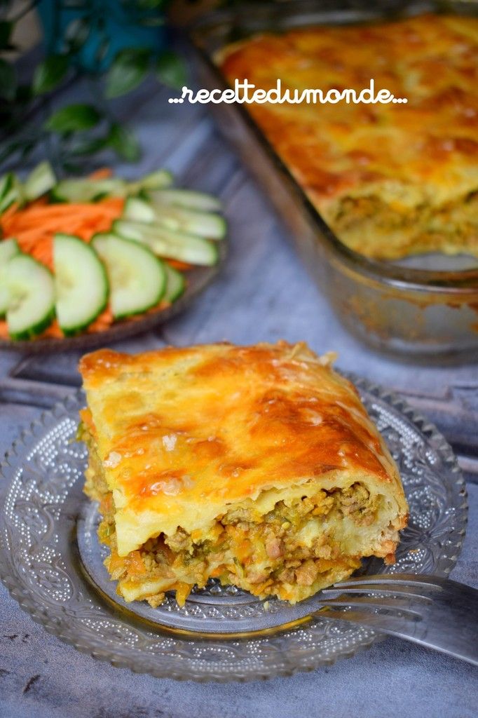 Börek à la viande hachée et aux légumes - Nad_recettedumonde