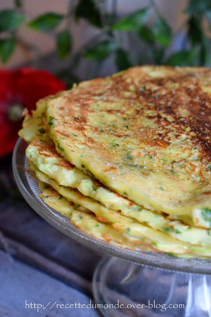 Pancakes aux lÃ©gumes - recette simple 