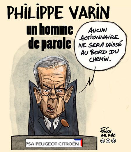 Macron au secours de Varin, l'ancien PDG de PSA