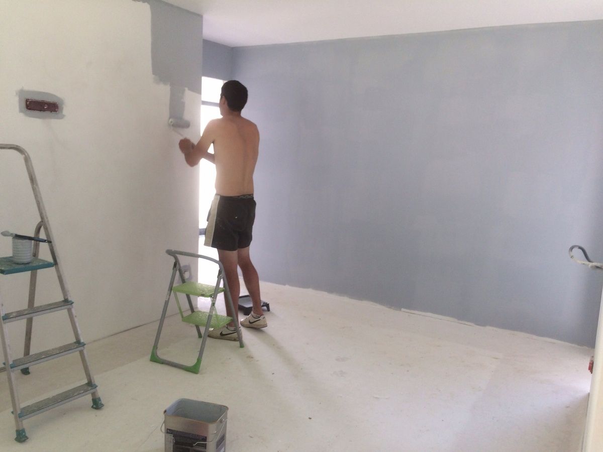 Week end peinture construction maison