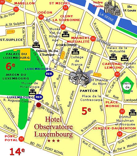 Archives des Plan du Quartier Latin - Arts et Voyages