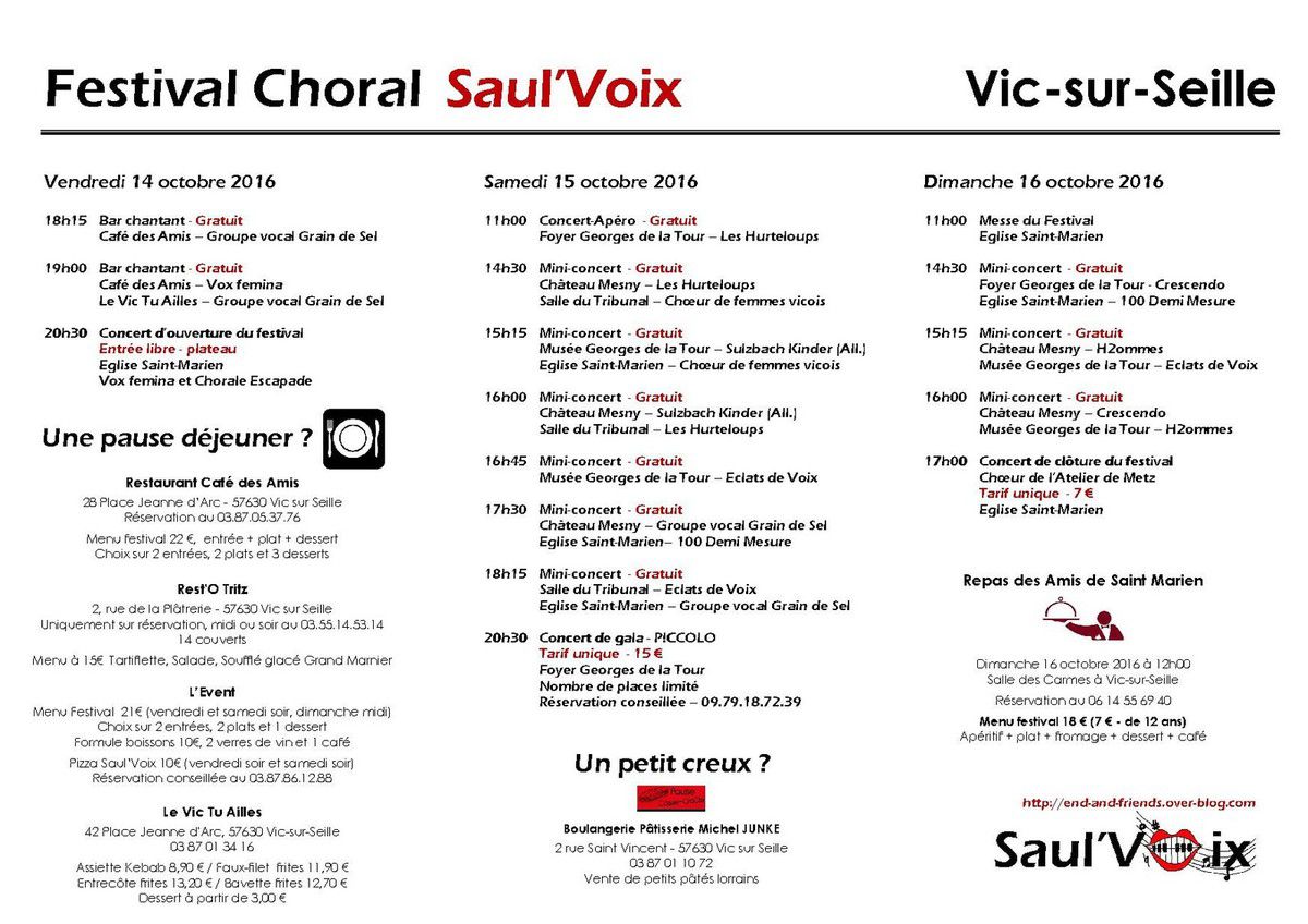 Festival SAUL'VOIX : J-3. Découvrez aujourd'hui ECLATS DE VOIX, qui sera présent sur le festival les 15 et 16 octobre prochains