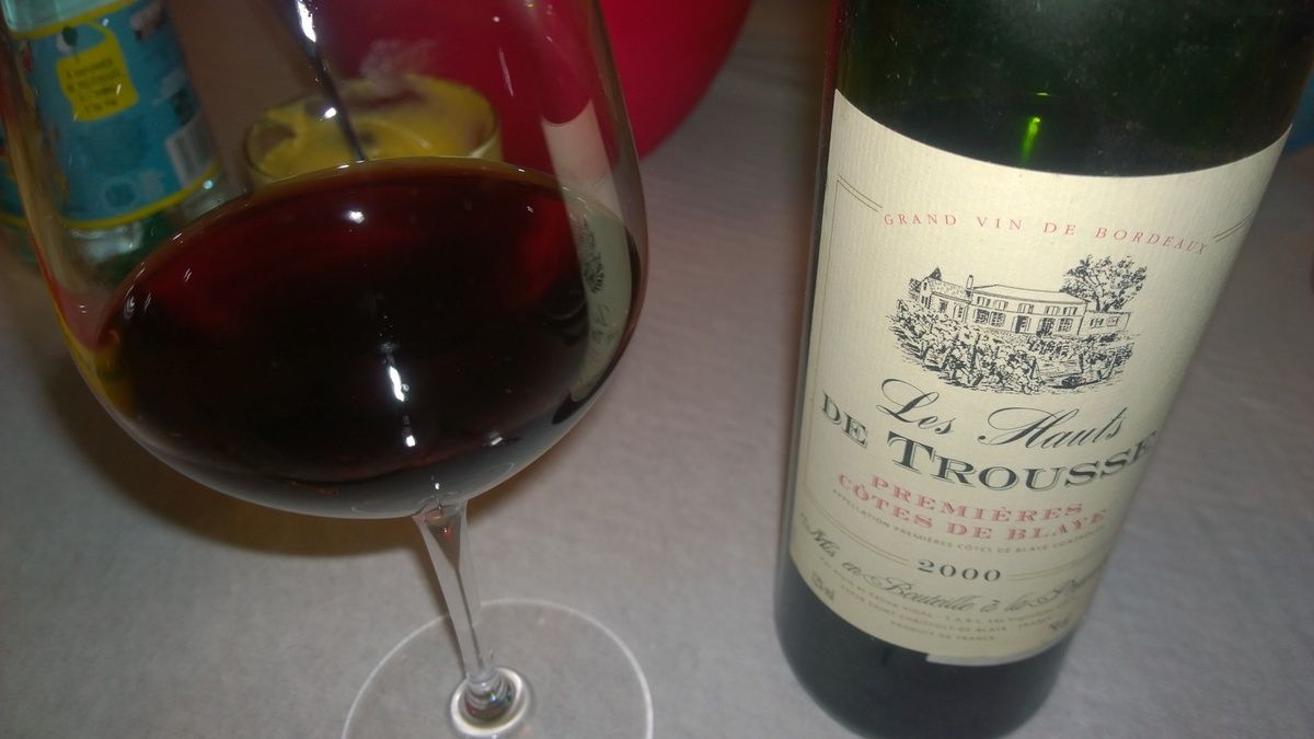 Les Hauts de Trousse, 1ère Cotes de Blaye,2000