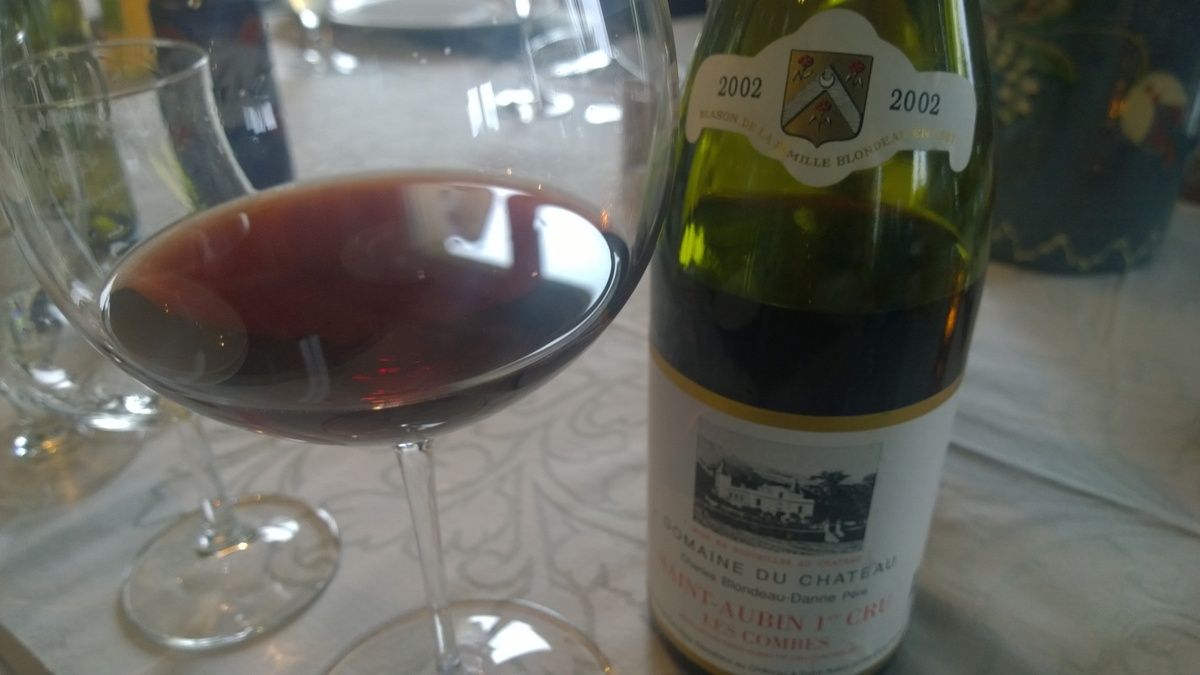 Bourgogne, Saint-Aubin 1er Cru, les Combes, 2002, Blondeau-Danne