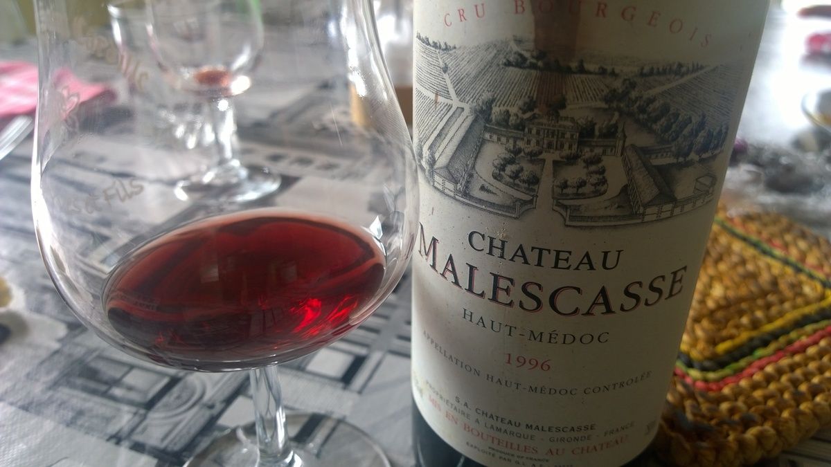Bordeaux, Château Malescasse, Haut Médoc, 1996