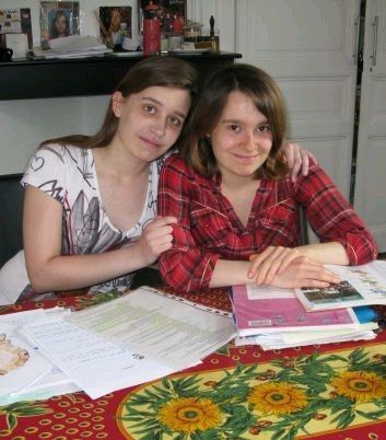 Léonore et Camille font la paire en vue du baccalauréat