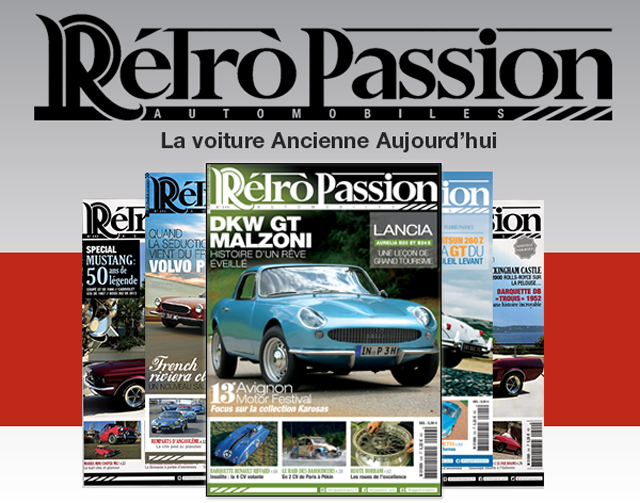 Nouveau numéro de Rétro Passion Auto en kiosque !