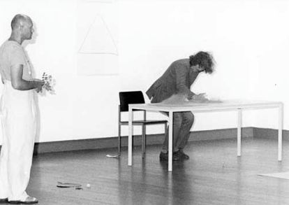 Meski-zenski @ Zbigniew Warpechowski. 1986. Neue Galerie. Kassel 