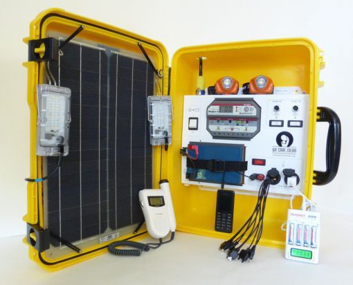 Une valise solaire We Care solar Suitcase®