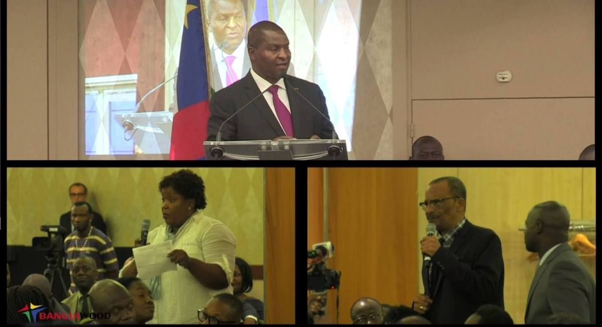 CENTRAFRIQUE: RENCONTRE AVEC LE PRÉSIDENT A PARIS
